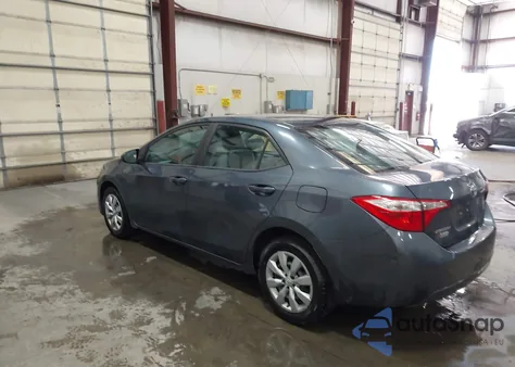 2016 Toyota Corolla Le from USA, damaged, VIN 2T1BURHE3GC496669